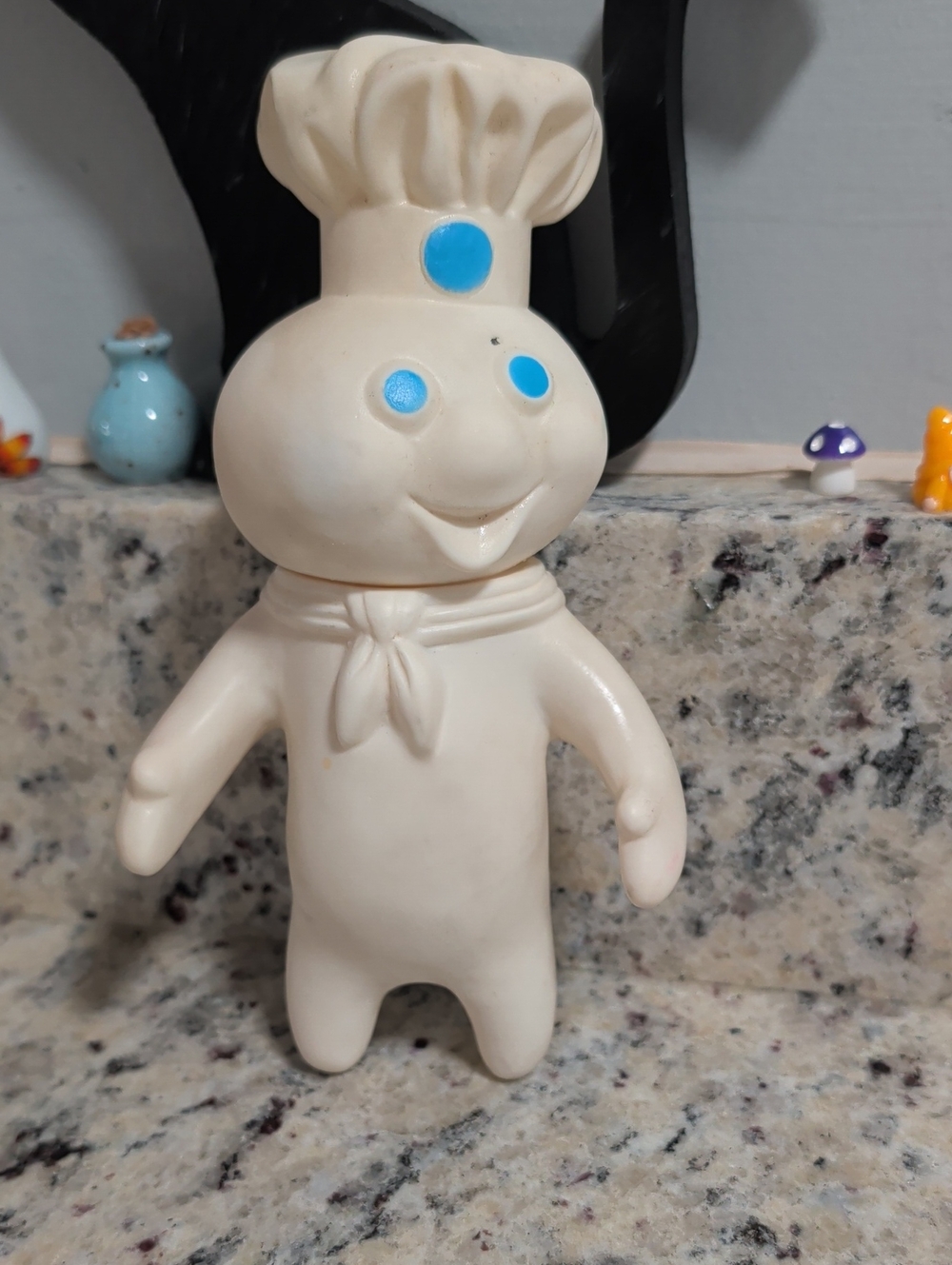 Vintage 1970's Pillsbury Dough Boy Squish Toy